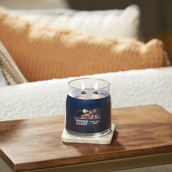 YANKEE CANDLE Signature Crisp Fall Night Scented Jar Candle & Reviews Wayfair